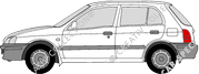 Toyota Starlet Kombilimousine, 1996–1999