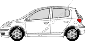 Toyota Yaris Kombilimousine, 2003–2005