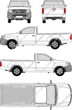 Toyota Hilux Pick-up, 2008–2012 (Toyo_109)