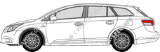 Toyota Avensis Kombi, 2009–2011