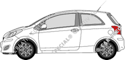 Toyota Yaris Kombilimousine, 2009–2011