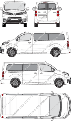 Toyota Proace Electric Verso microbús, 2021–2024 (Toyo_382)