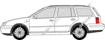 Volkswagen Bora Variant station wagon, 1999–2004