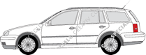 Volkswagen Golf Variant combi, 1999–2006