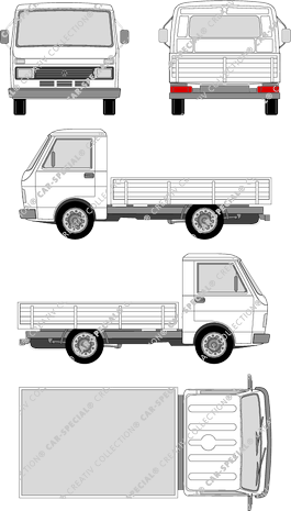 Volkswagen LT pianale, 1975–1996 (VW_054)