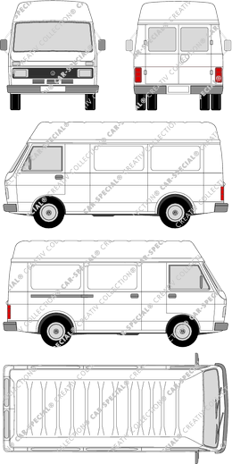 Volkswagen LT furgone, 1975–1996 (VW_060)
