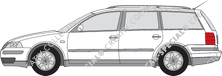 Volkswagen Passat Variant station wagon, 2001–2005