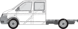 Volkswagen Transporter Fahrgestell für Aufbauten, 2003–2009