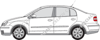 Volkswagen Polo Classic Limousine, 2003–2005