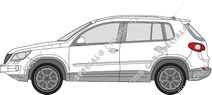 Volkswagen Tiguan station wagon, 2007–2011