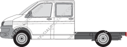 Volkswagen Transporter Telaio per sovrastrutture, 2009–2015