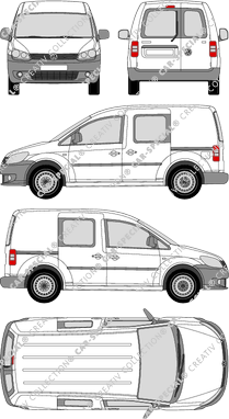 Volkswagen Caddy furgone, 2010–2015 (VW_328)