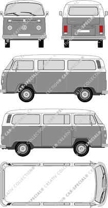 Volkswagen Transporter Kleinbus, 1973–1979 (VW_418)