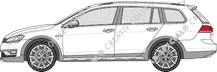 Volkswagen Golf Alltrack combi, 2015–2017