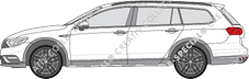 Volkswagen Passat station wagon, 2015–2019