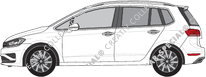 Volkswagen Golf Sportsvan Hatchback, current (since 2017)