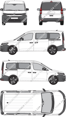 Volkswagen Caddy furgone, attuale (a partire da 2020) (VW_872)