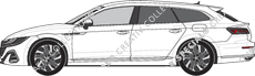 Volkswagen Arteon Shooting Brake station wagon, attuale (a partire da 2020)