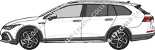 Volkswagen Golf Alltrack station wagon, attuale (a partire da 2021)