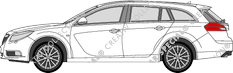 Vauxhall Insignia Sports Tourer Kombi, 2008–2013