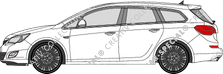 Vauxhall Astra Sports Tourer station wagon, 2010–2012