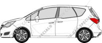 Vauxhall Meriva Kombi, aktuell (seit 2014)