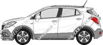 Vauxhall Mokka station wagon, 2012–2016