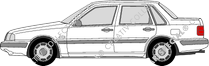 Volvo 440/460 Limousine, 1988–1993