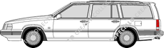 Volvo 940 Kombi, 1990–1994