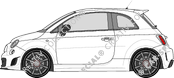 Abarth 595 Hatchback, 2013–2020