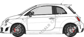 Abarth 595 Hatchback, 2015–2020