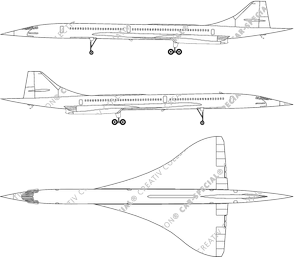 Aérospatiale BAC Concorde,  (1962)
