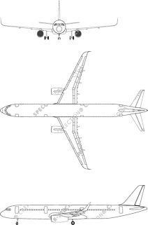 Airbus A321 with Sharklets, with Sharklets (2015)