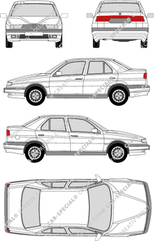 Alfa Romeo 155, berlina, 4 Doors (1992)