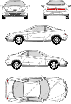 Alfa Romeo GTV, Coupé, 3 Doors (1994)