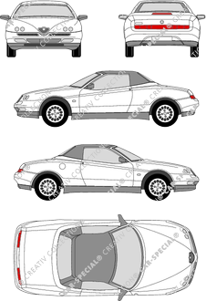 Alfa Romeo Spider, Roadster, 2 Doors (1998)