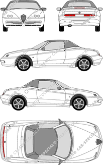 Alfa Romeo Spider Roadster, 2003–2005 (Alfa_012)