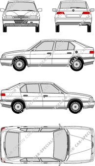 Alfa Romeo 33, Kombilimousine, 5 Doors (1991)