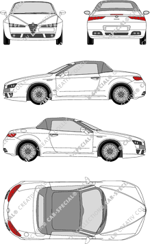 Alfa Romeo Spider, Roadster, 2 Doors (2006)