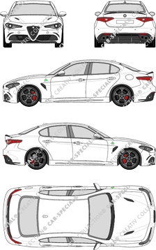 Alfa Romeo Giulia, current (since 2016) (Alfa_031)