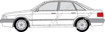 Audi 80 limusina, 1991–1995