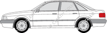 Audi 80, 1991–1995
