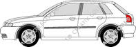 Audi A3 Hayon, 1999–2003
