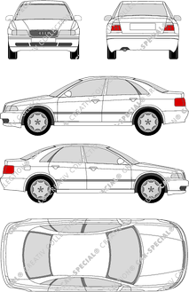 Audi A4, 1994–2001 (Audi_007)