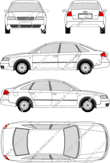 Audi A6, 1997–2001 (Audi_010)