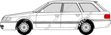 Audi A6 Avant station wagon, 1994–1997