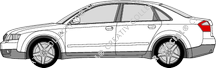 Audi A4 limusina, 2000–2004
