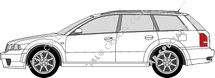 Audi RS4 Avant combi, 2000–2001