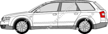 Audi A4 Avant station wagon, 2001–2004