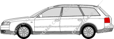 Audi A6 Avant station wagon, 1998–2001